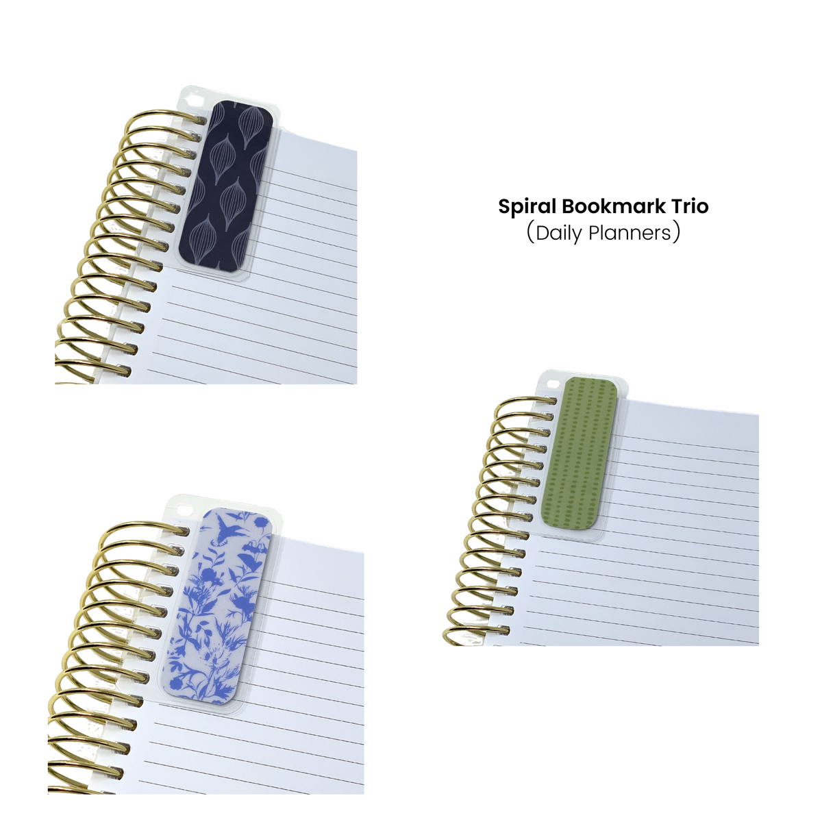Bookmark Triplet (Daily Planners)