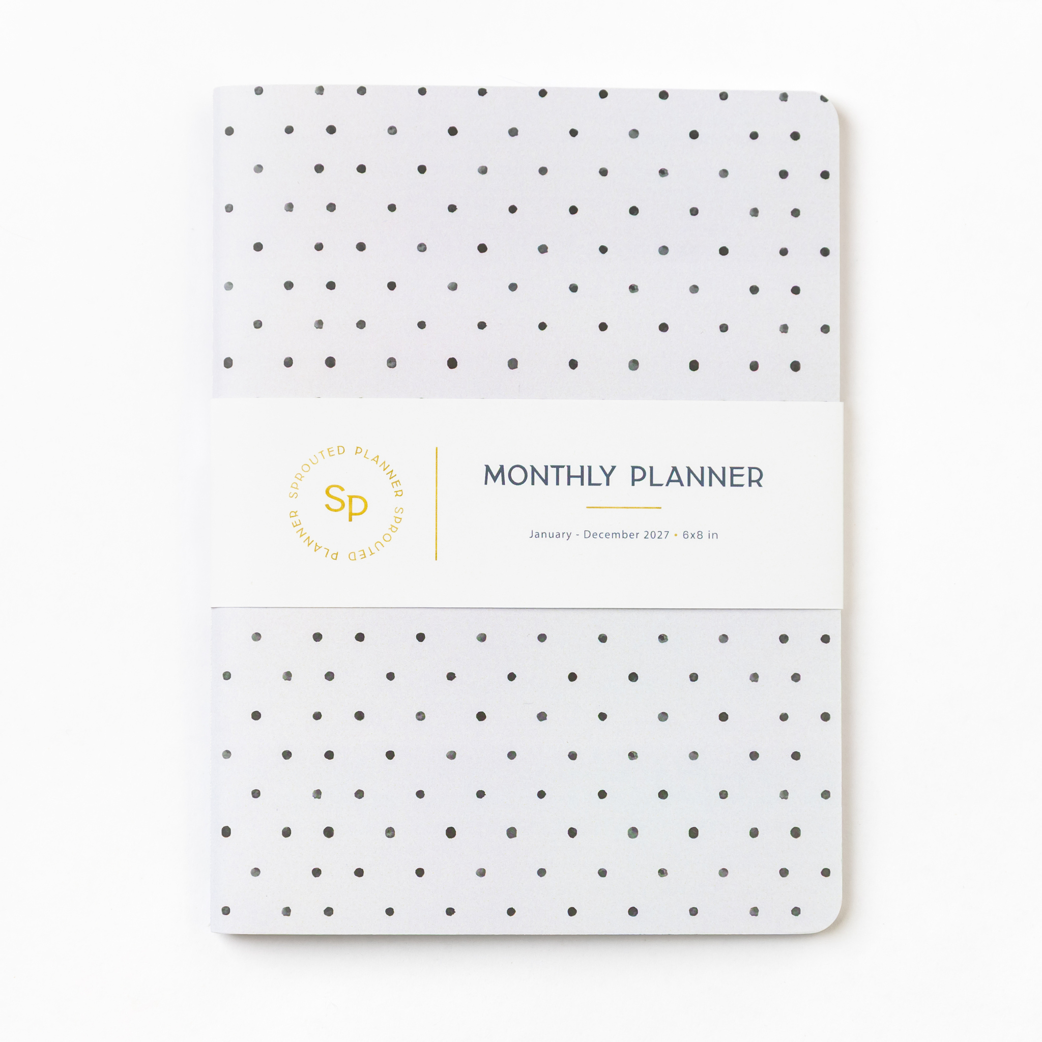 2027 Monthly Planner - Moonlit Dots