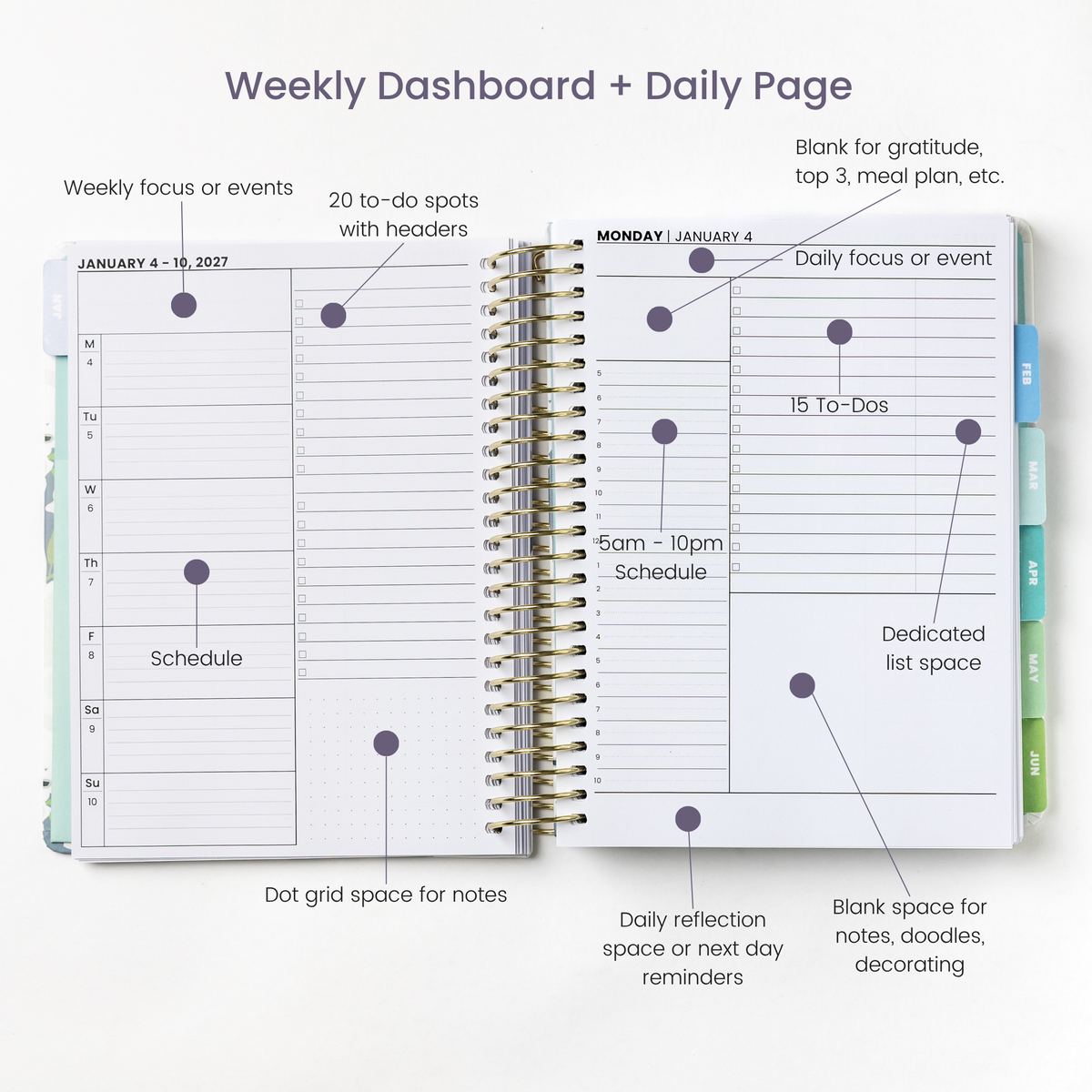 2027 Daily Planners