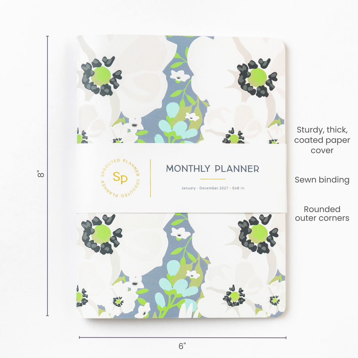2027 Monthly Planner - Morning Bloom