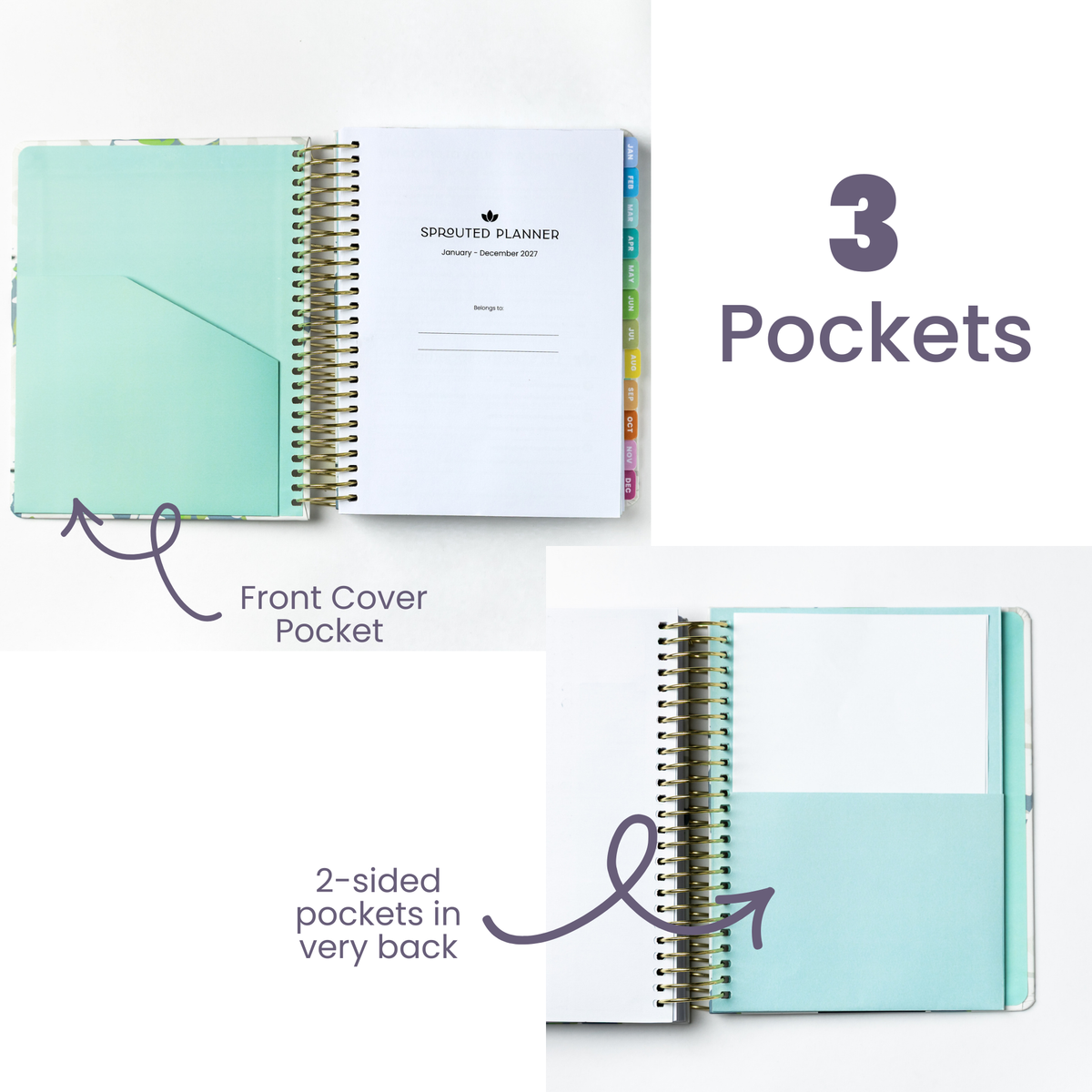 2027 Weekly Planner - Morning Bloom