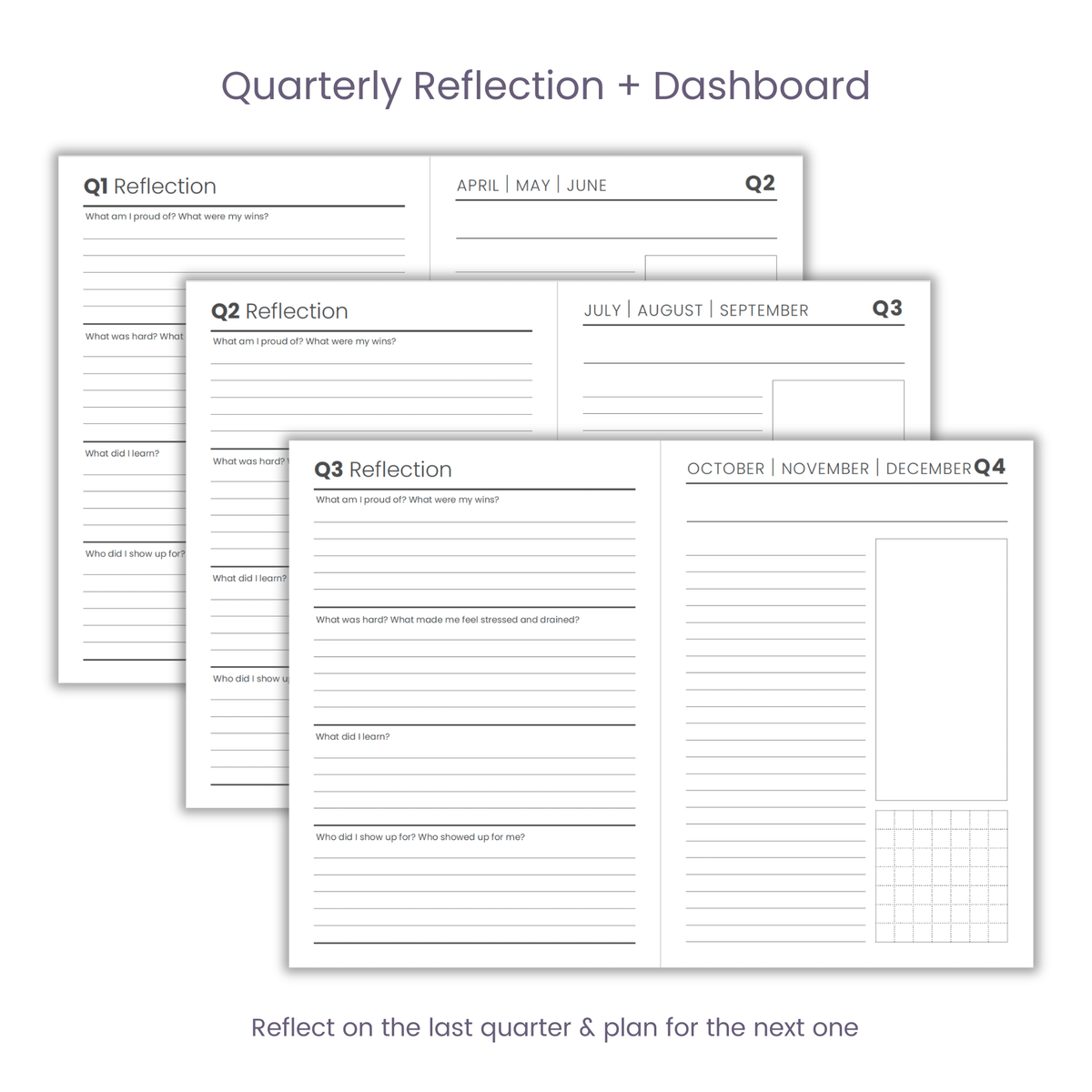 2027 Reflection Booklet - Moonlit Dots