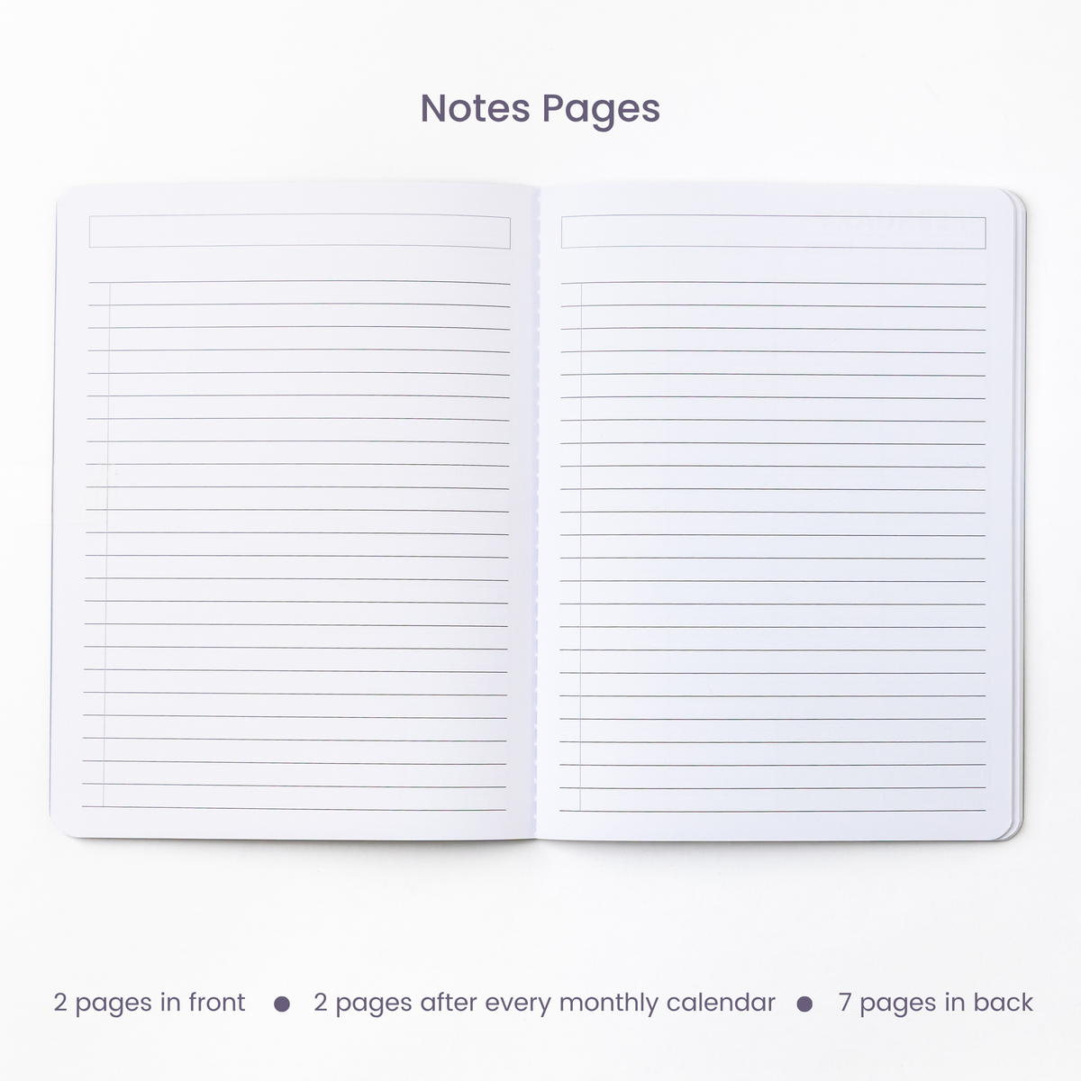 2027 Monthly Planner - Moonlit Dots