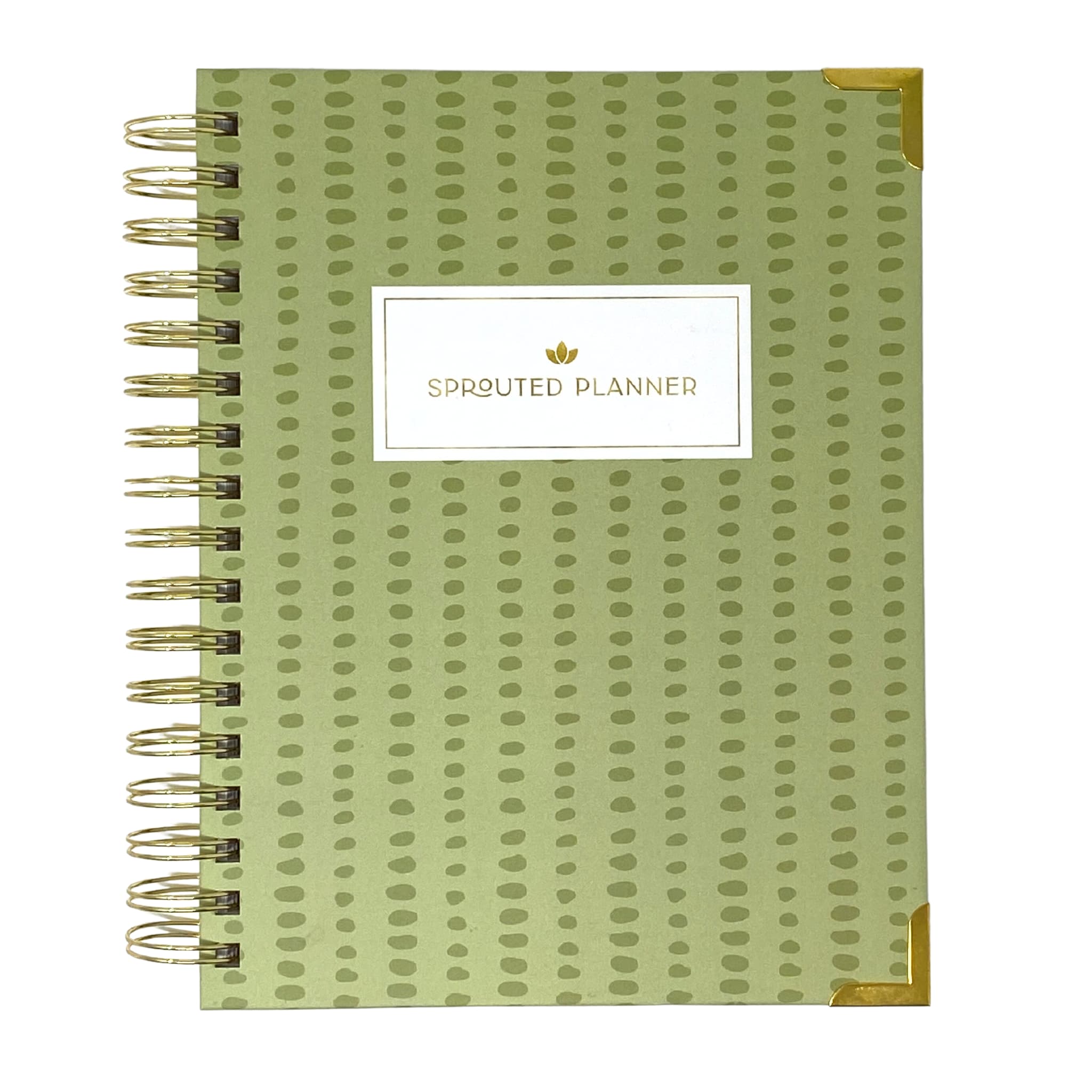 Curation 2024 Planner Forest Green