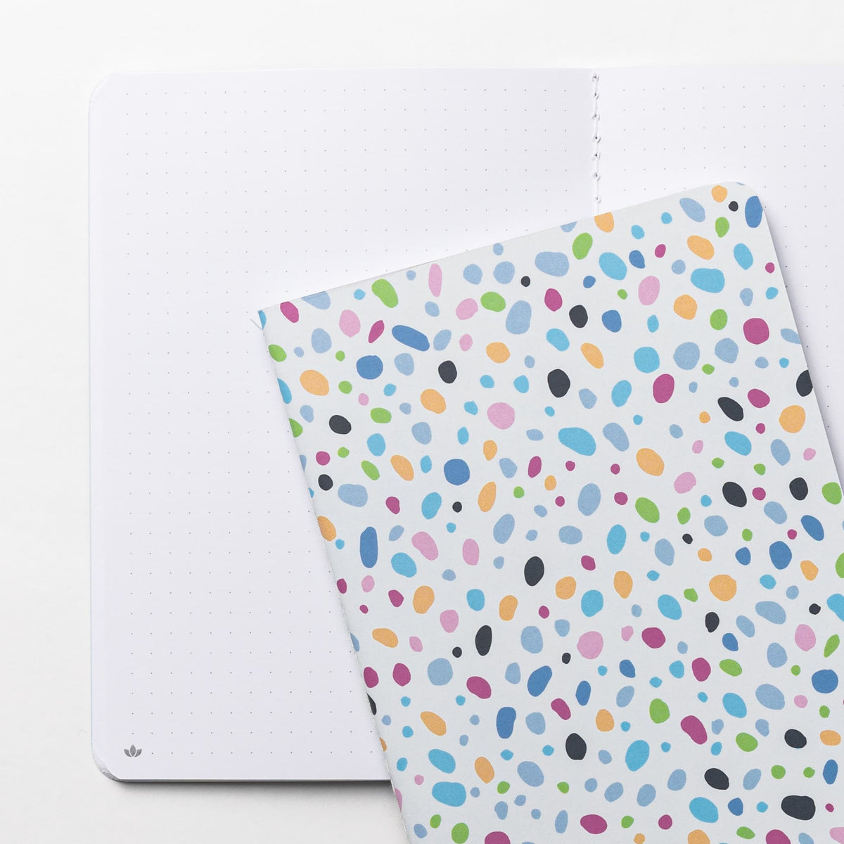 Mini Notebook - Pied Pebbles