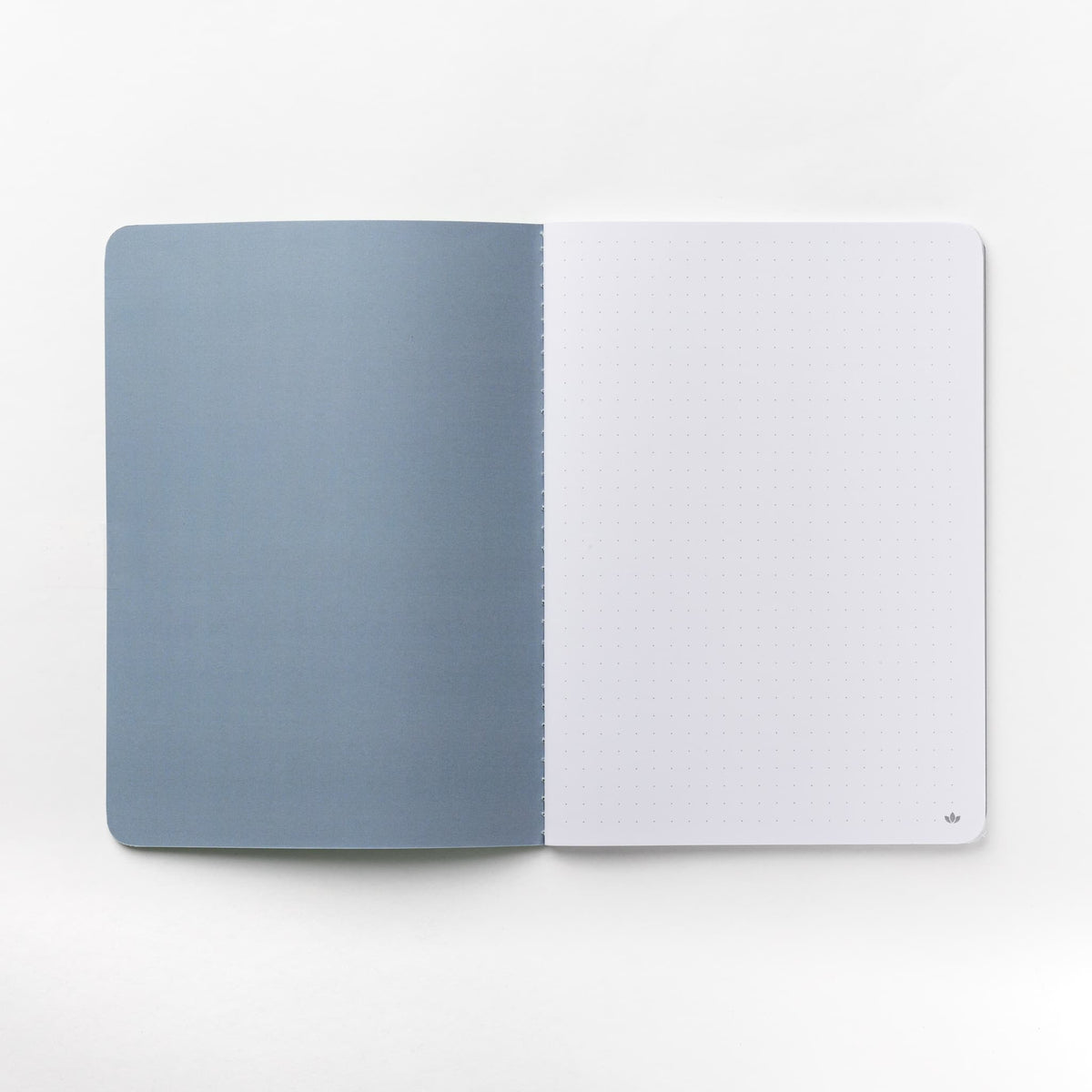 Mini Notebook - Celadon Pinstripe