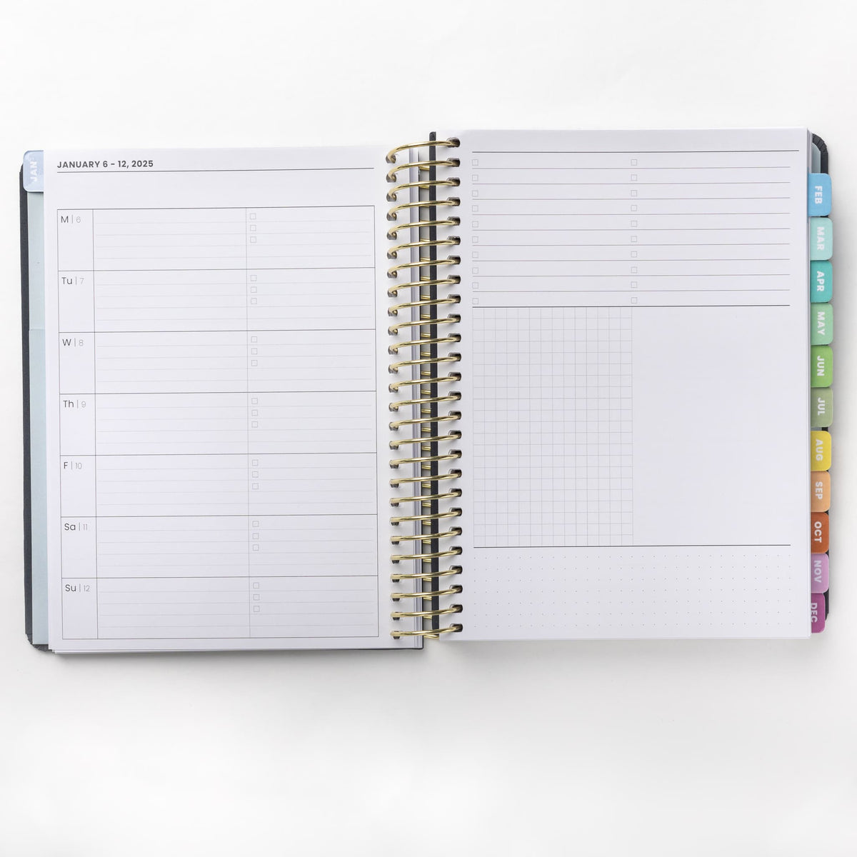 2025 Weekly Planner - Pied Pebbles