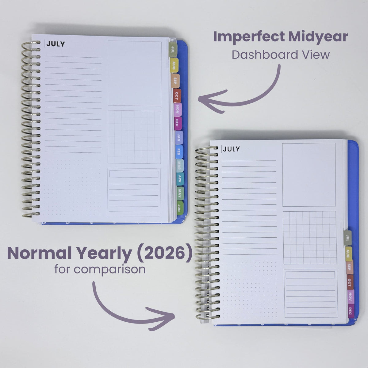 2026-2027 Weekly Planner - Sea Glass (linen) - IMPERFECT