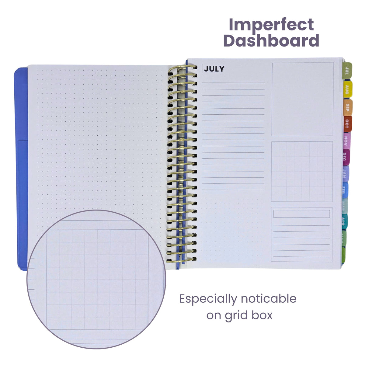 2026-2027 Weekly Planner - Sea Glass (linen) - IMPERFECT