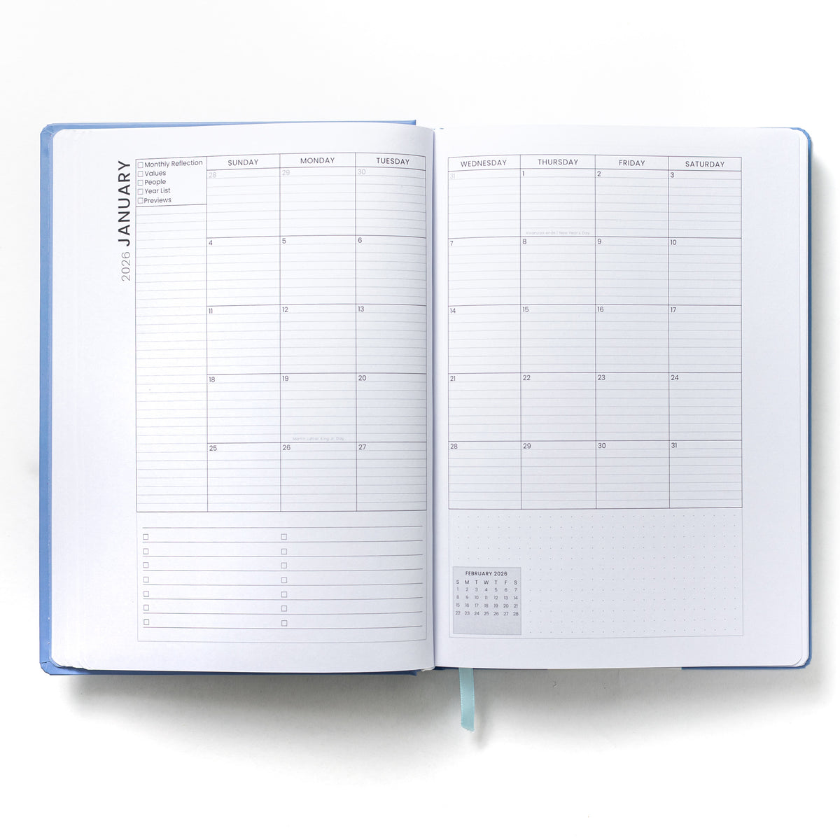 2026 Hourly Planners