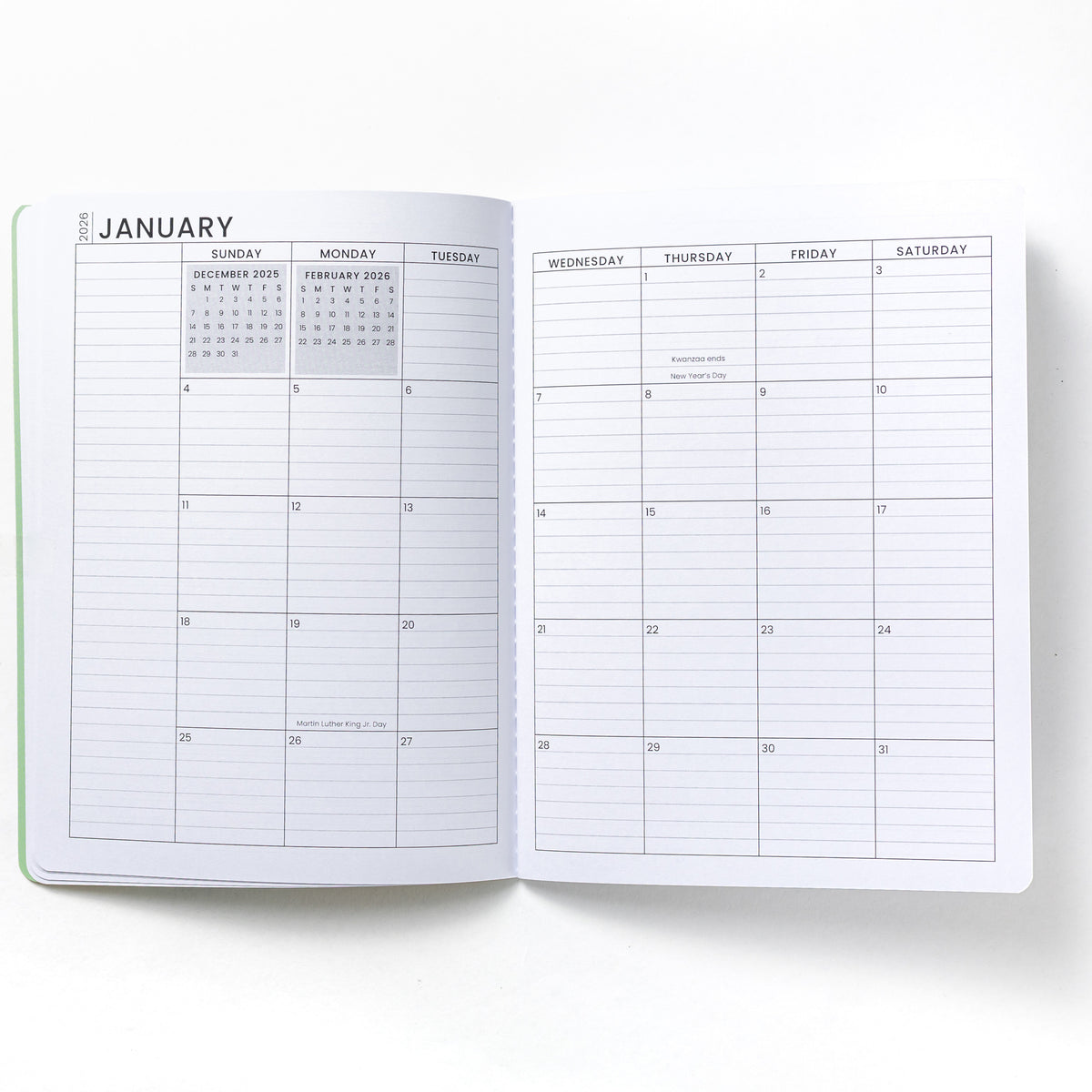 2026 Monthly Planners