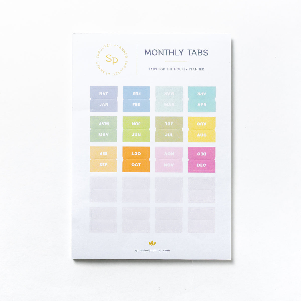 Monthly Tabs