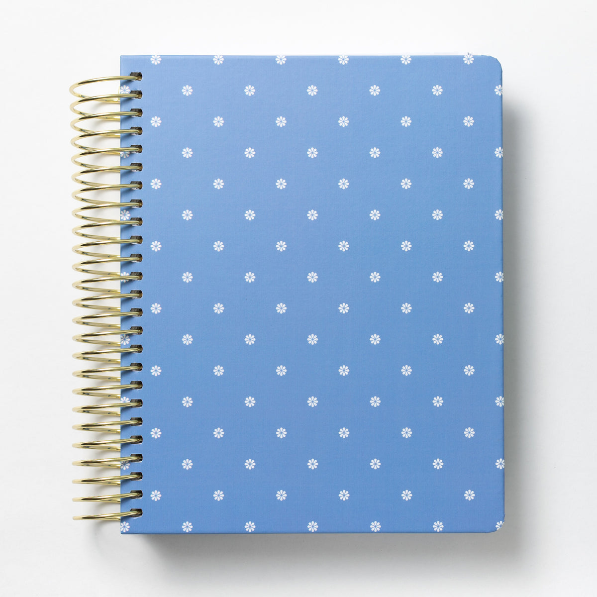 2026 Daily Planner -  Daisy Blue (July - December only)