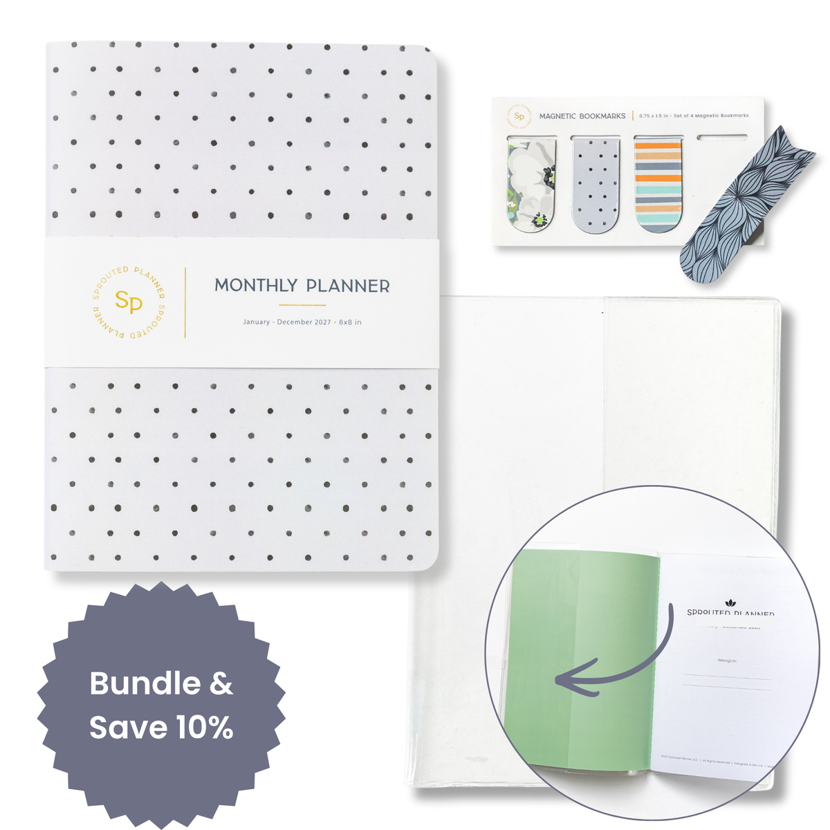 2027 Monthly Planner Bundle