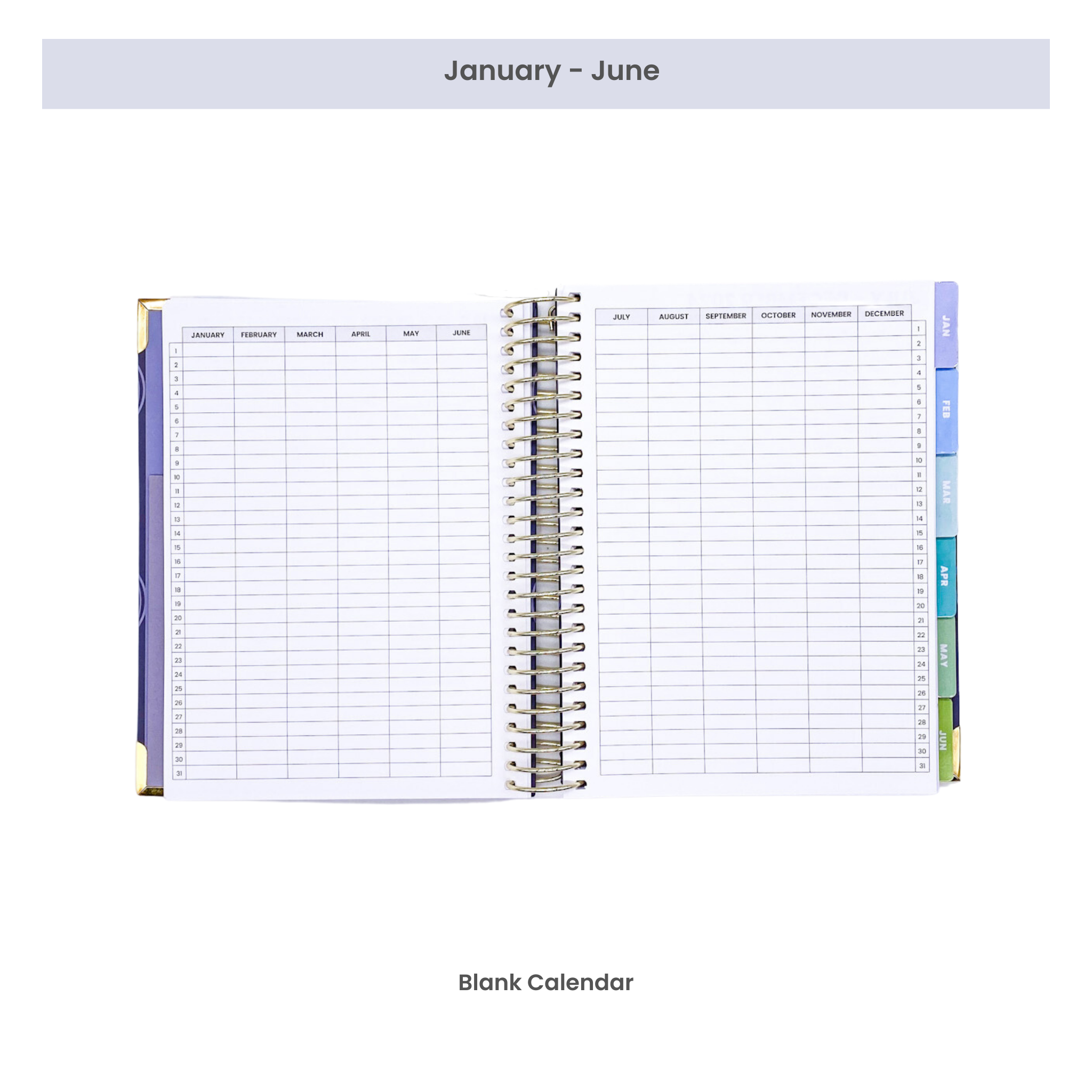 2024 Daily Planners - Plunging Petals - Sprouted Planner