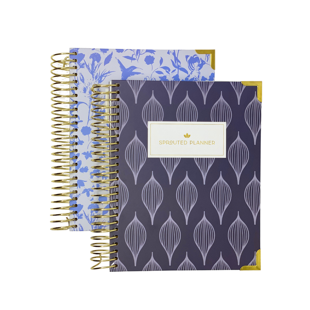 2024 Daily Planners - Hummingbird & Plunging Petals - Sprouted Planner