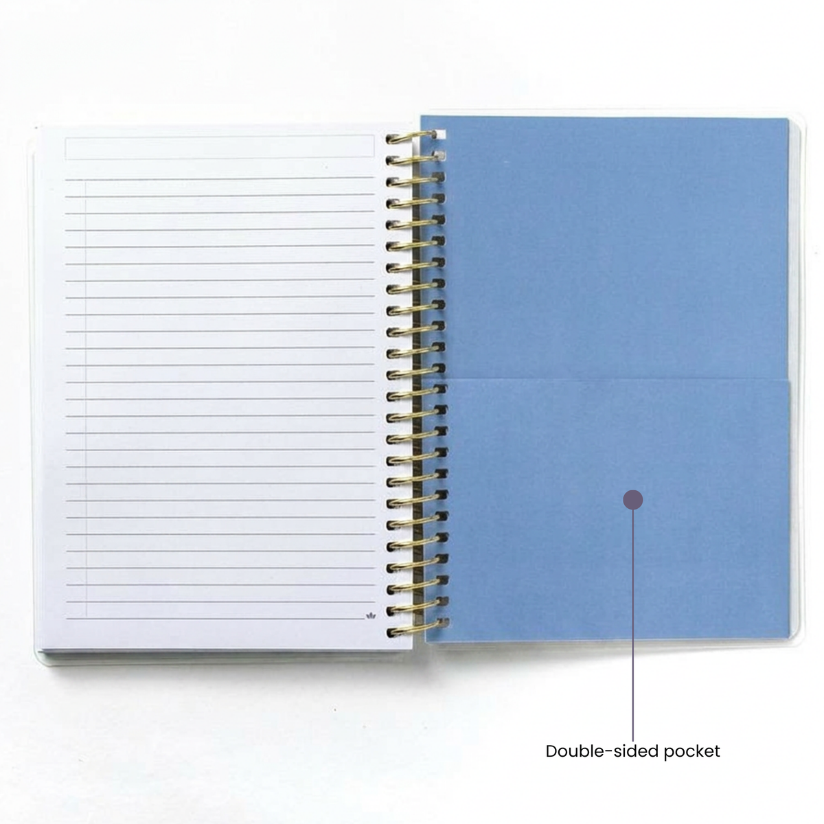 Small Notebook - Daisy Blue