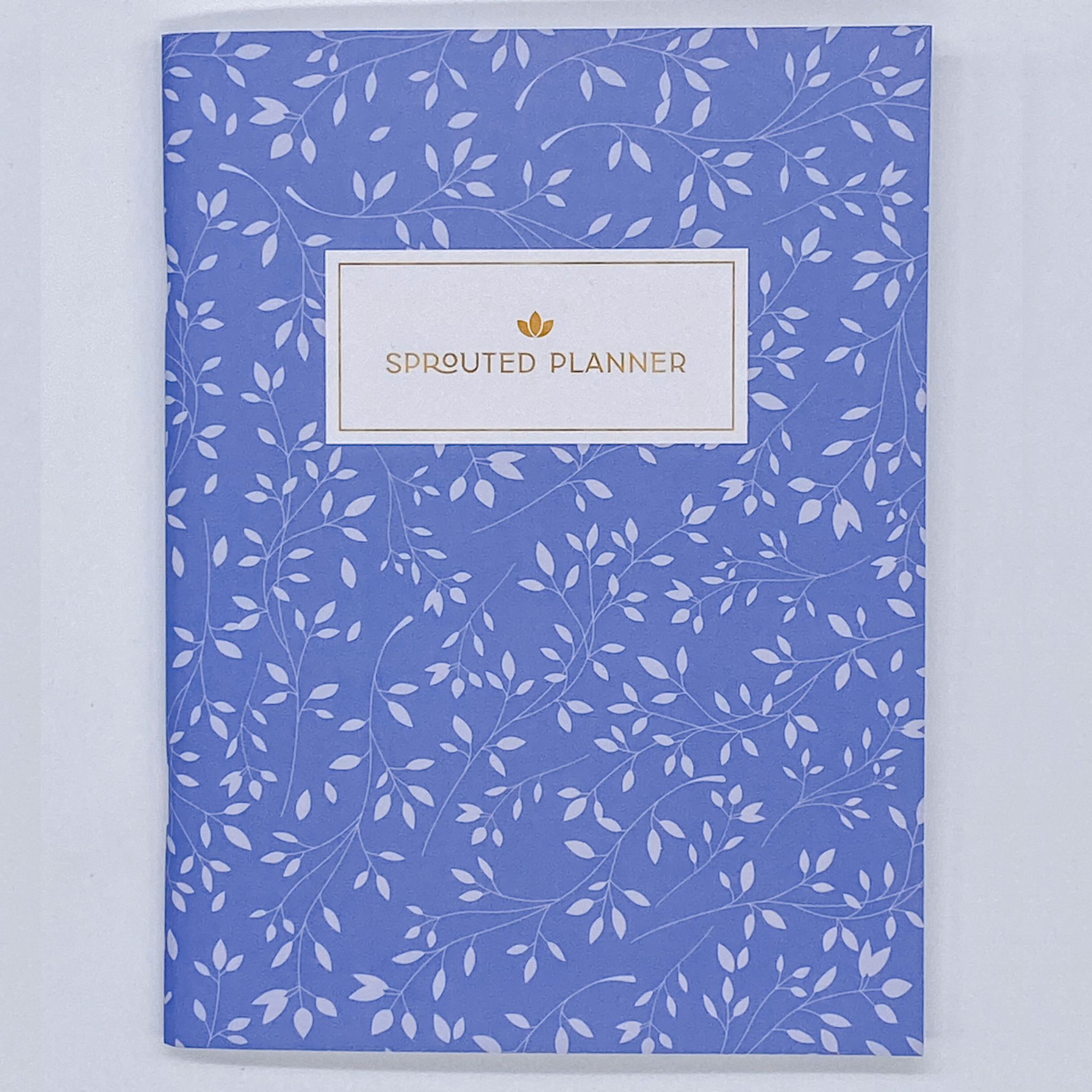 2023 Monthly Planner - Blue Little Leaves