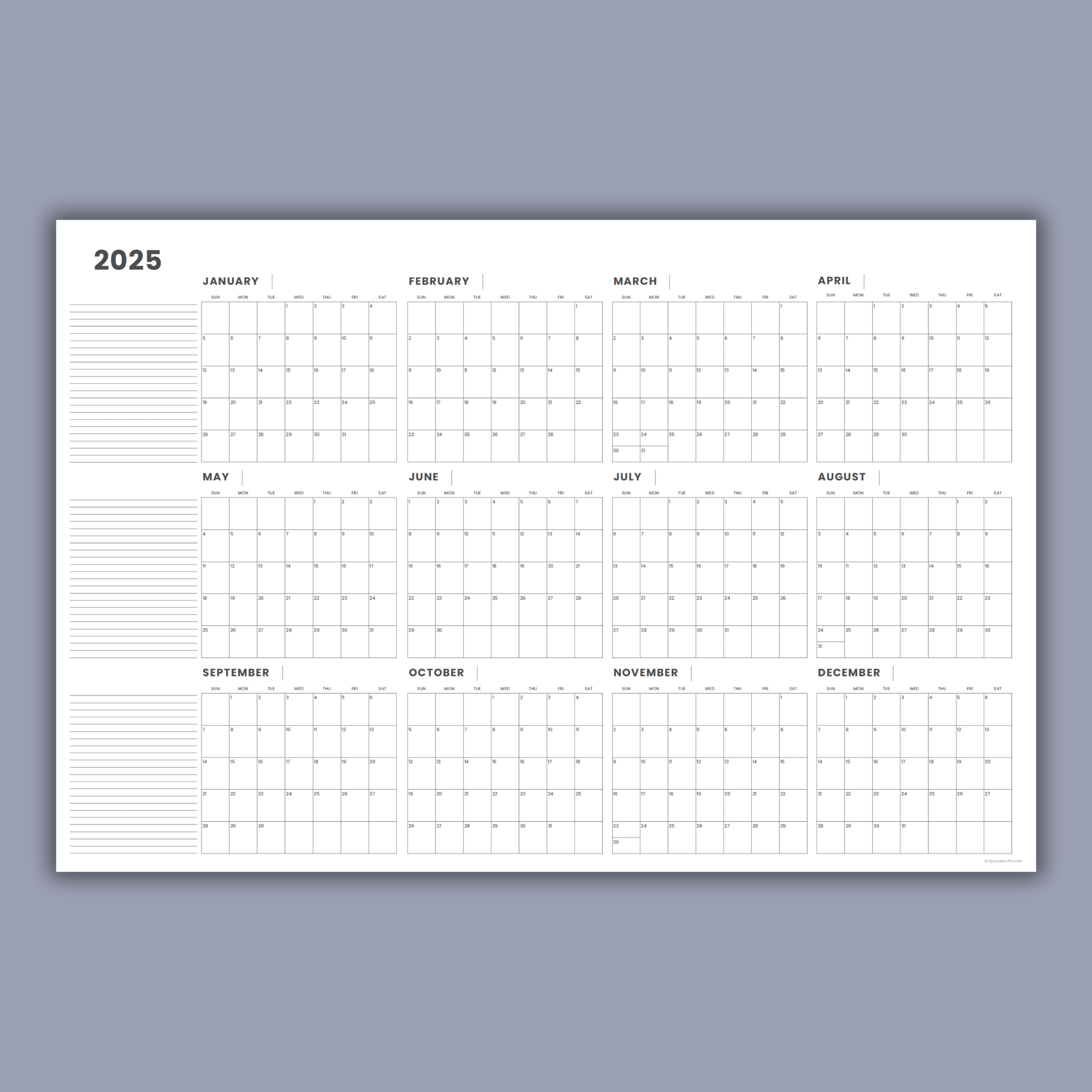 2025 Giant Wall Calendar Printable PDF Sprouted Planner 2025-giant-wall-calendar-printable-pdf-sprouted-planner