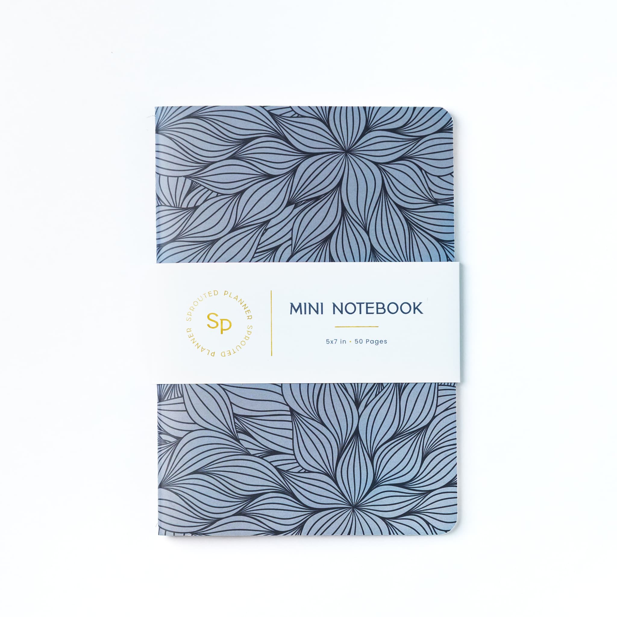 Mini Notebook - Midnight Petals