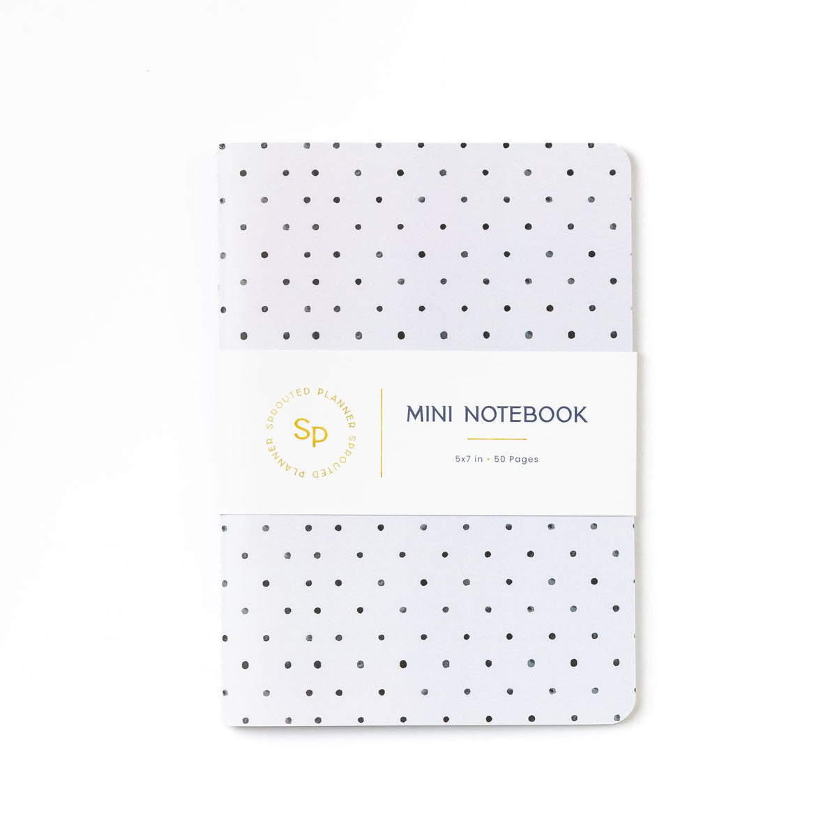 Mini Notebook - Moonlit Dots