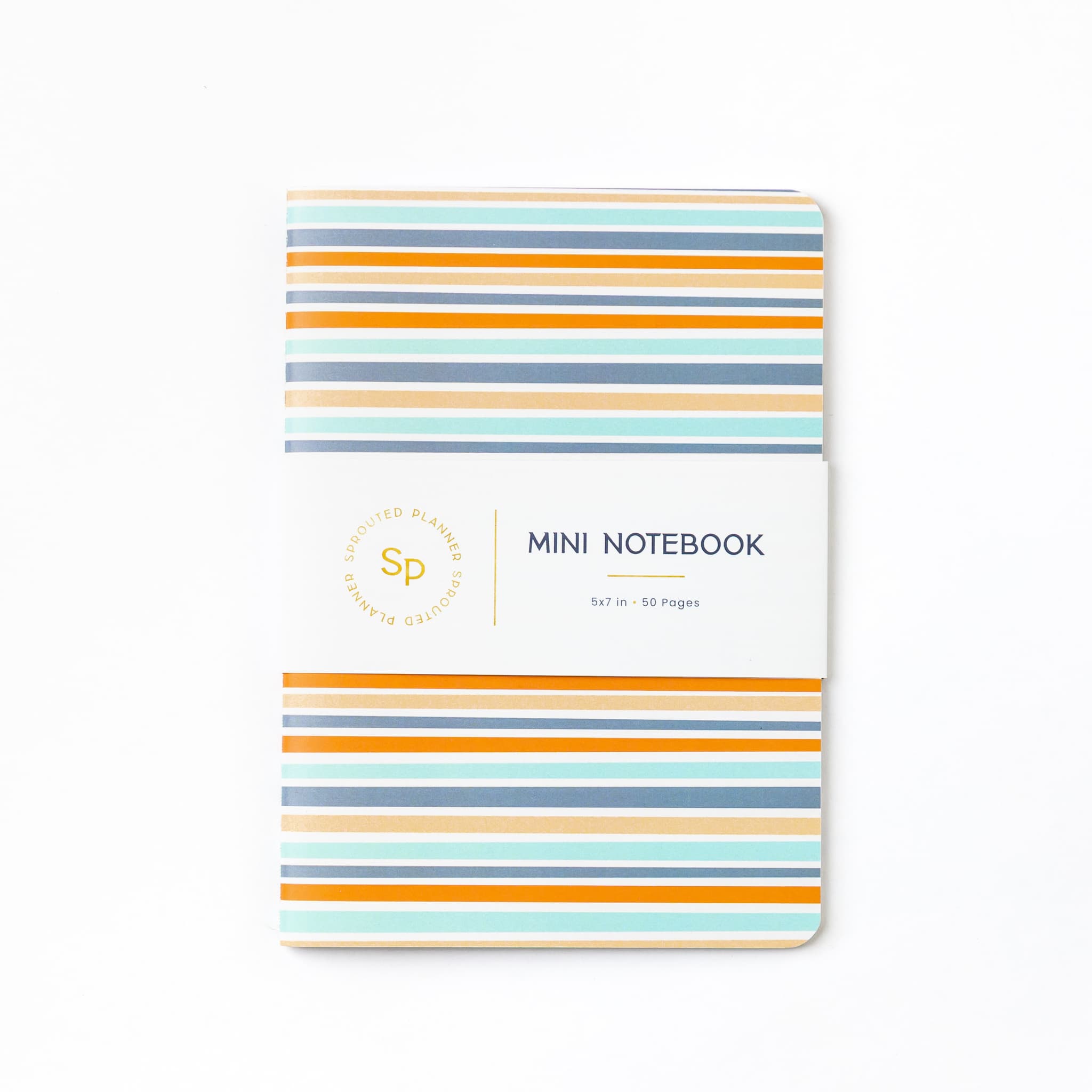 Mini Notebook - Sunset Stripe