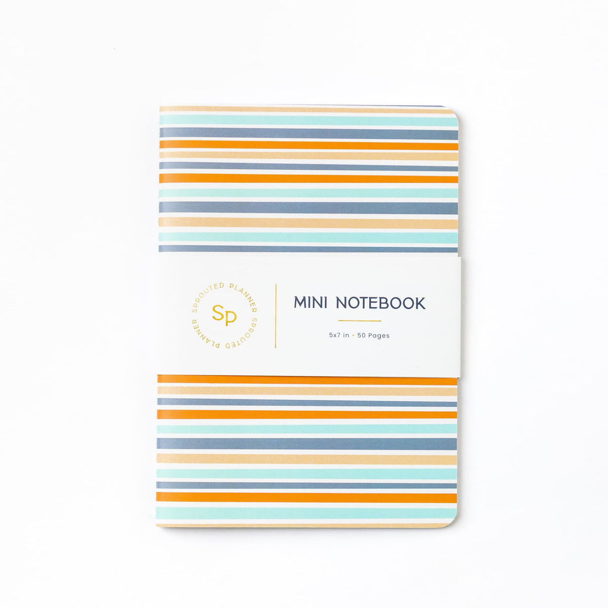 Mini Notebook - Sunset Stripe