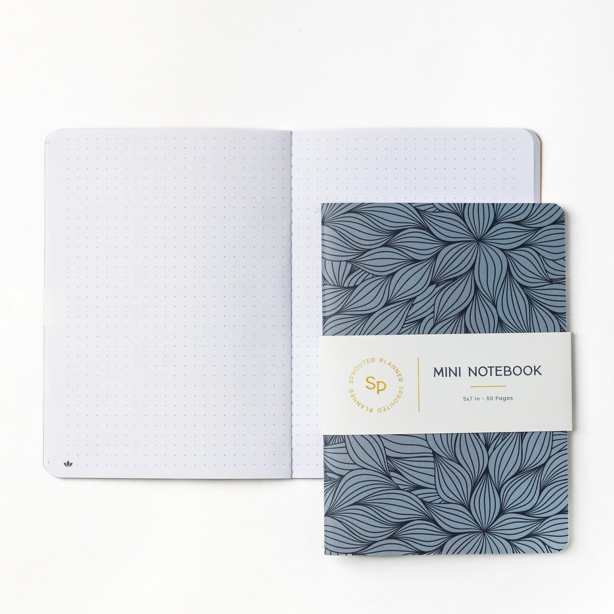 Mini Notebook - Midnight Petals
