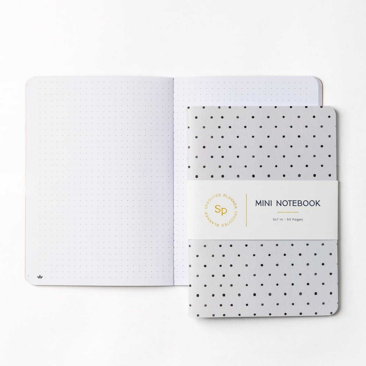 Mini Notebook - Moonlit Dots