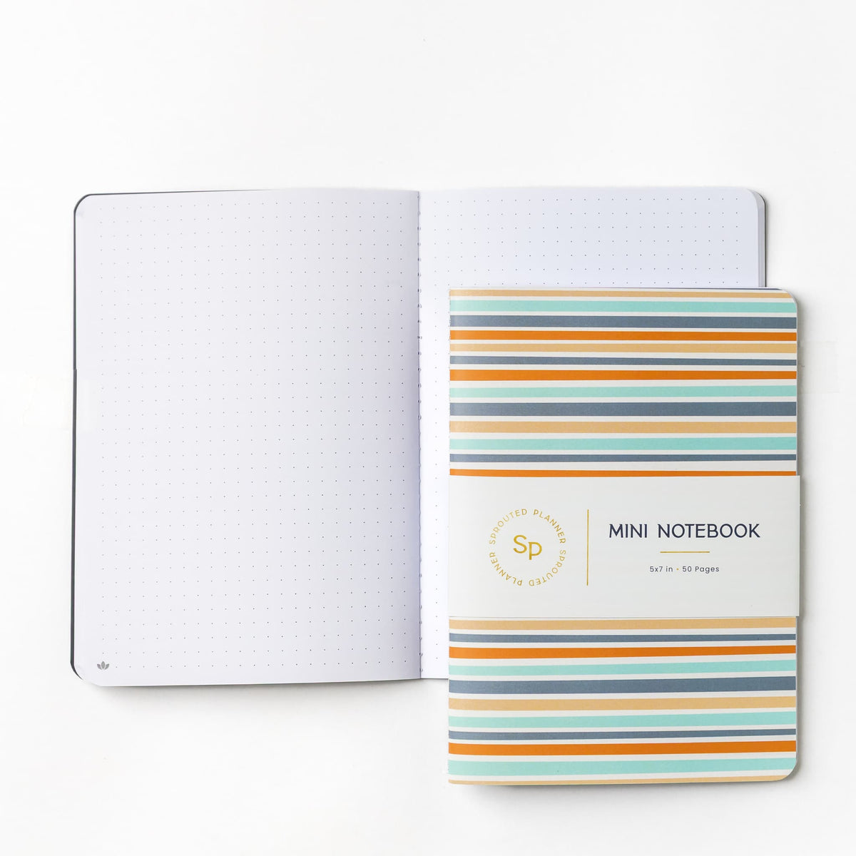 Mini Notebook - Sunset Stripe