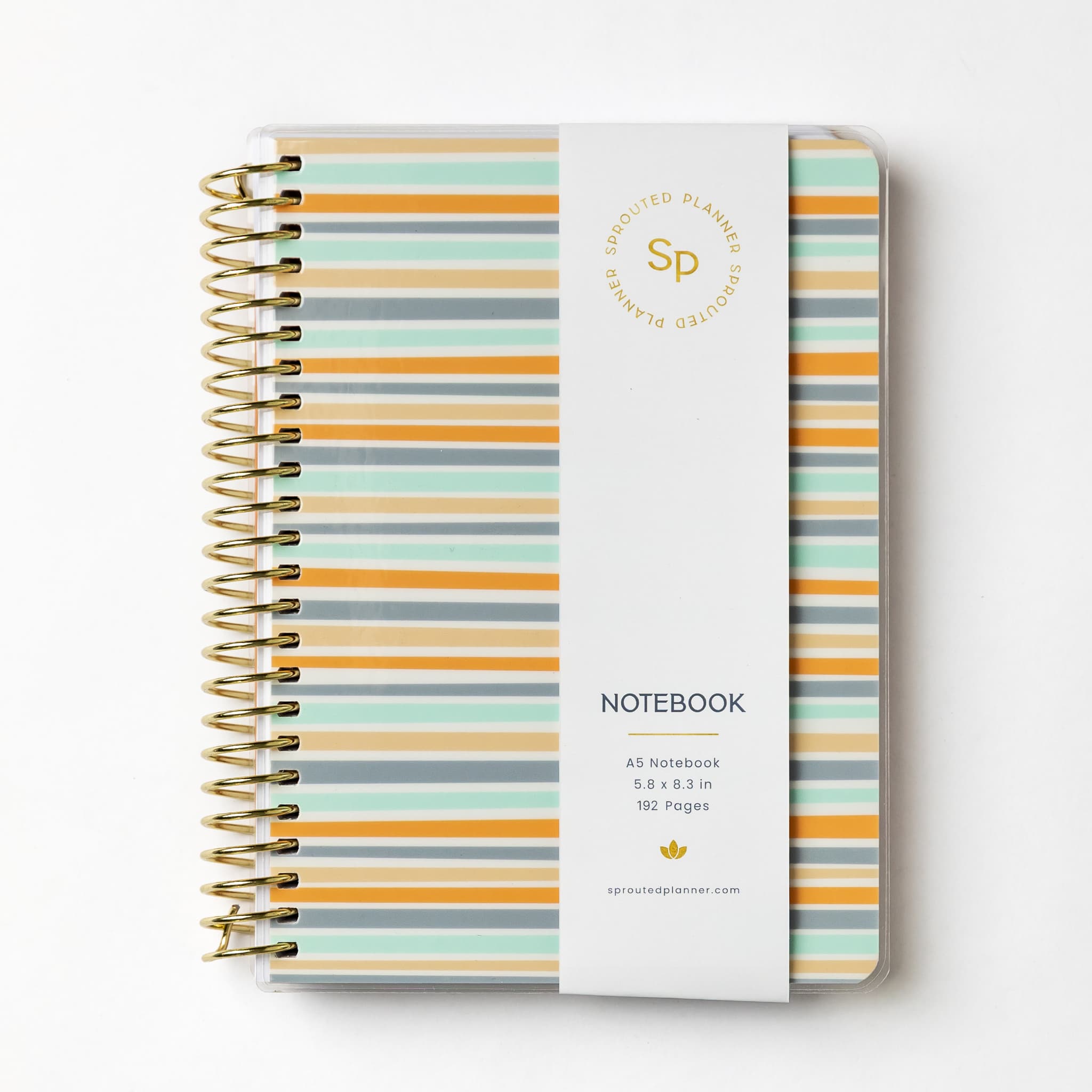 Small Notebook - Sunset Stripe