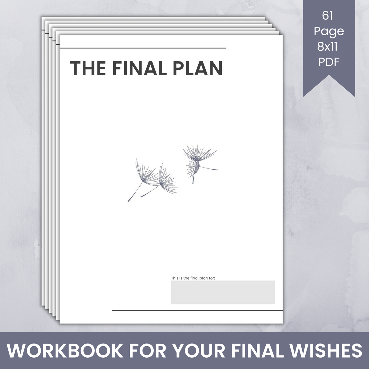 The Final Plan (Printable PDF)